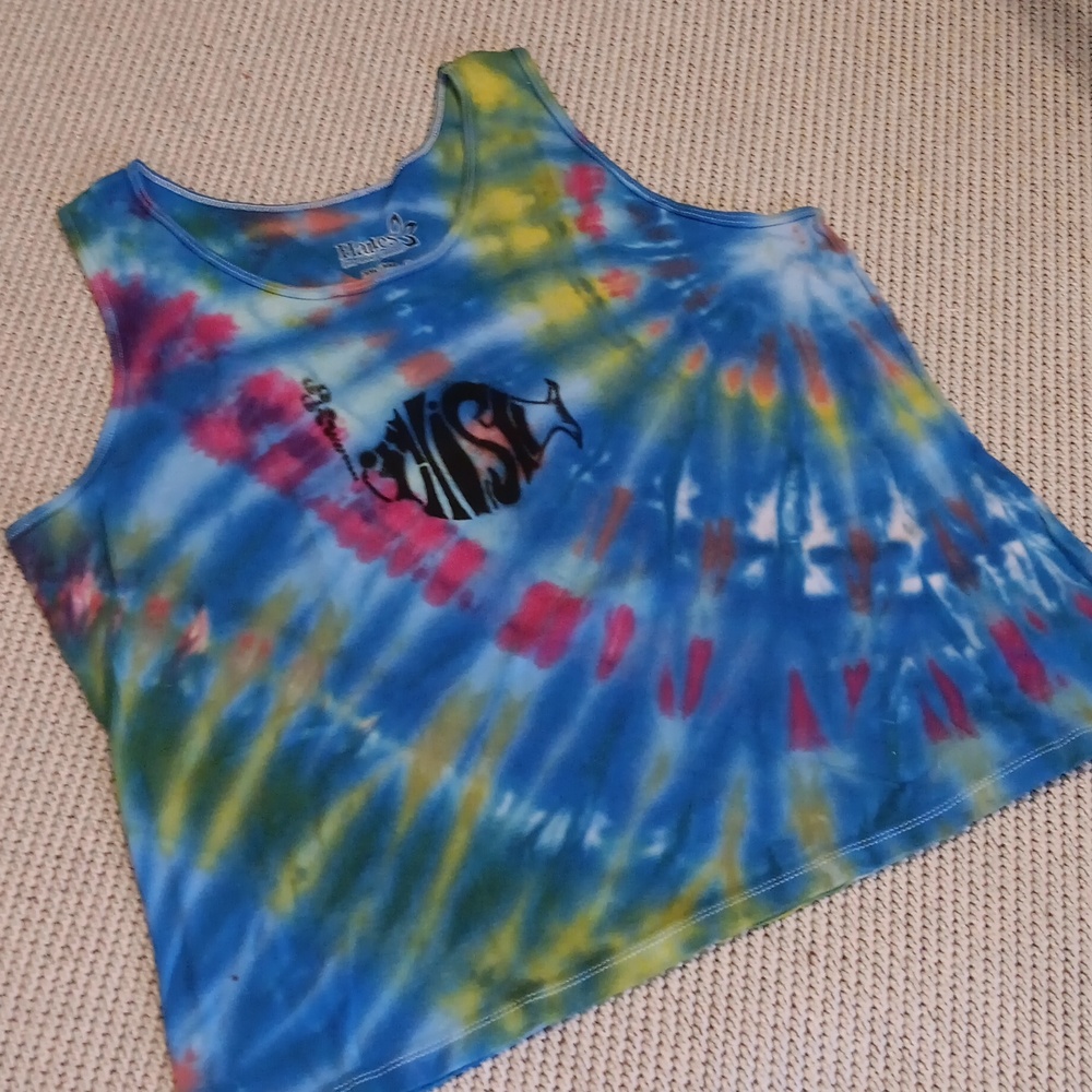 Phish Tie Dye tank top